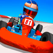 I am an official driver in the Kart Stars, Kart Racing game